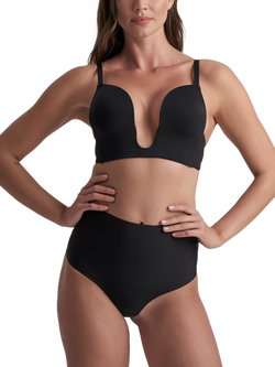 Bye Bra Waist Control Thong - view 2, Black