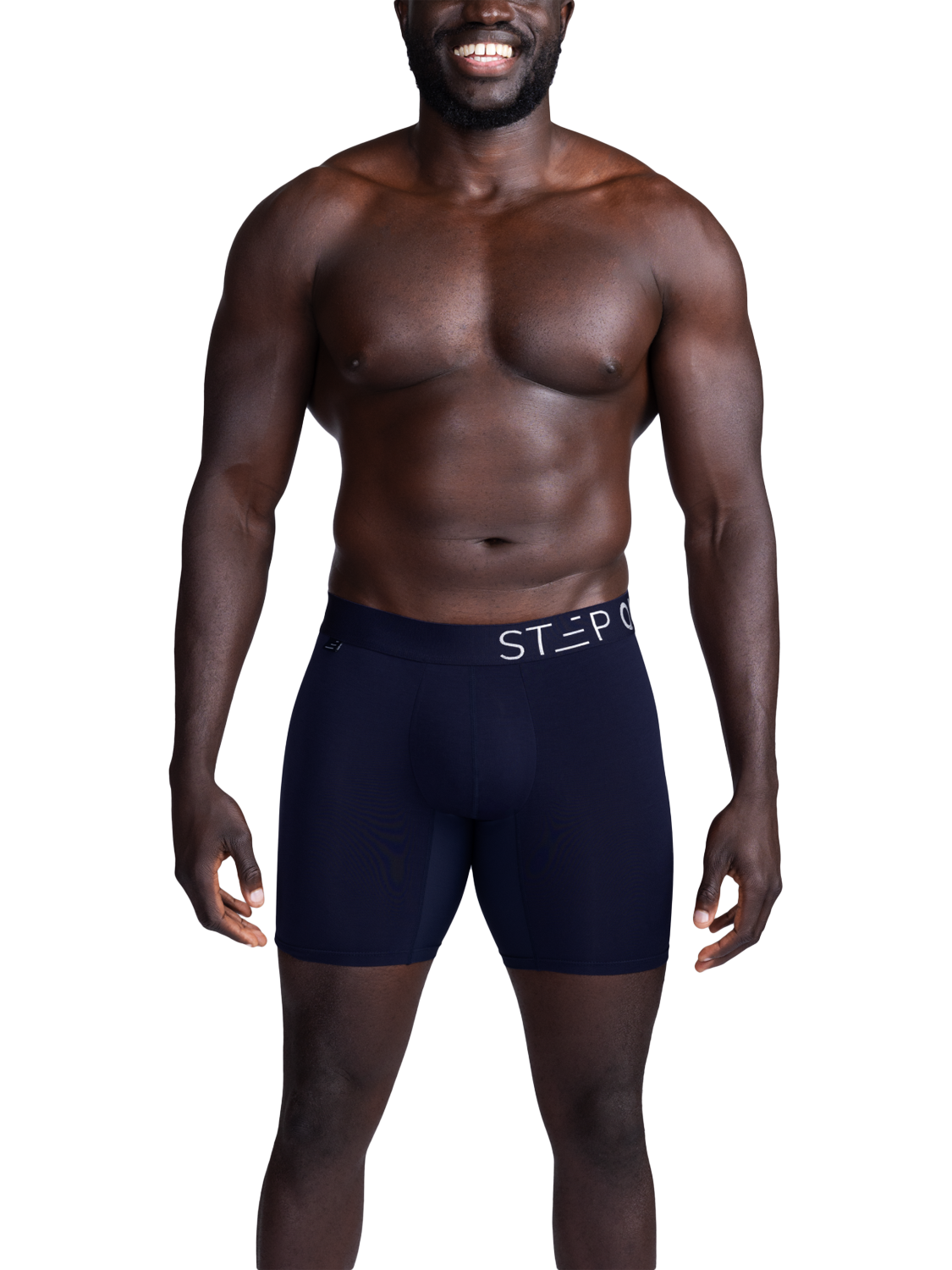 Product image 2 of 6, which shows Step One Bamboo Boxer Briefs, Multi, Pack of 5, S