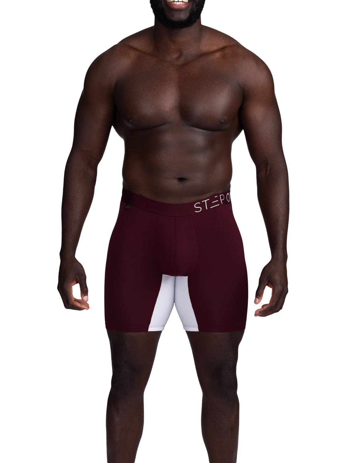 Product image 3 of 6, which shows Step One Bamboo Boxer Briefs, Multi, Pack of 5, S