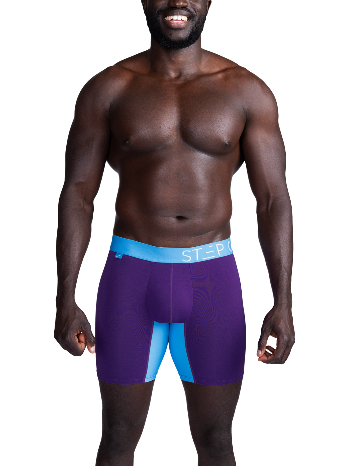 Product image 5 of 6, which shows Step One Bamboo Boxer Briefs, Multi, Pack of 5, S