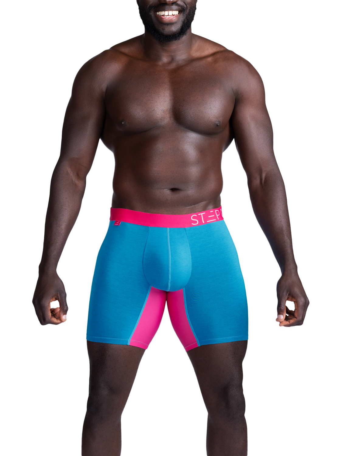 Product image 6 of 6, which shows Step One Bamboo Boxer Briefs, Multi, Pack of 5, S