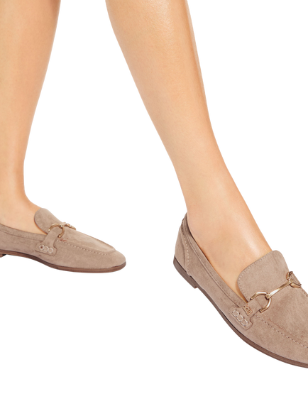 KG Kurt Geiger Madeline Slip On Loafers, Natural Taupe - view 2, Natural Taupe