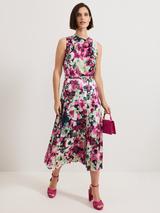farm rio mixed tropical romance embroidered midi dress Farm Rio Women's Tropical Romance Maxi Dress