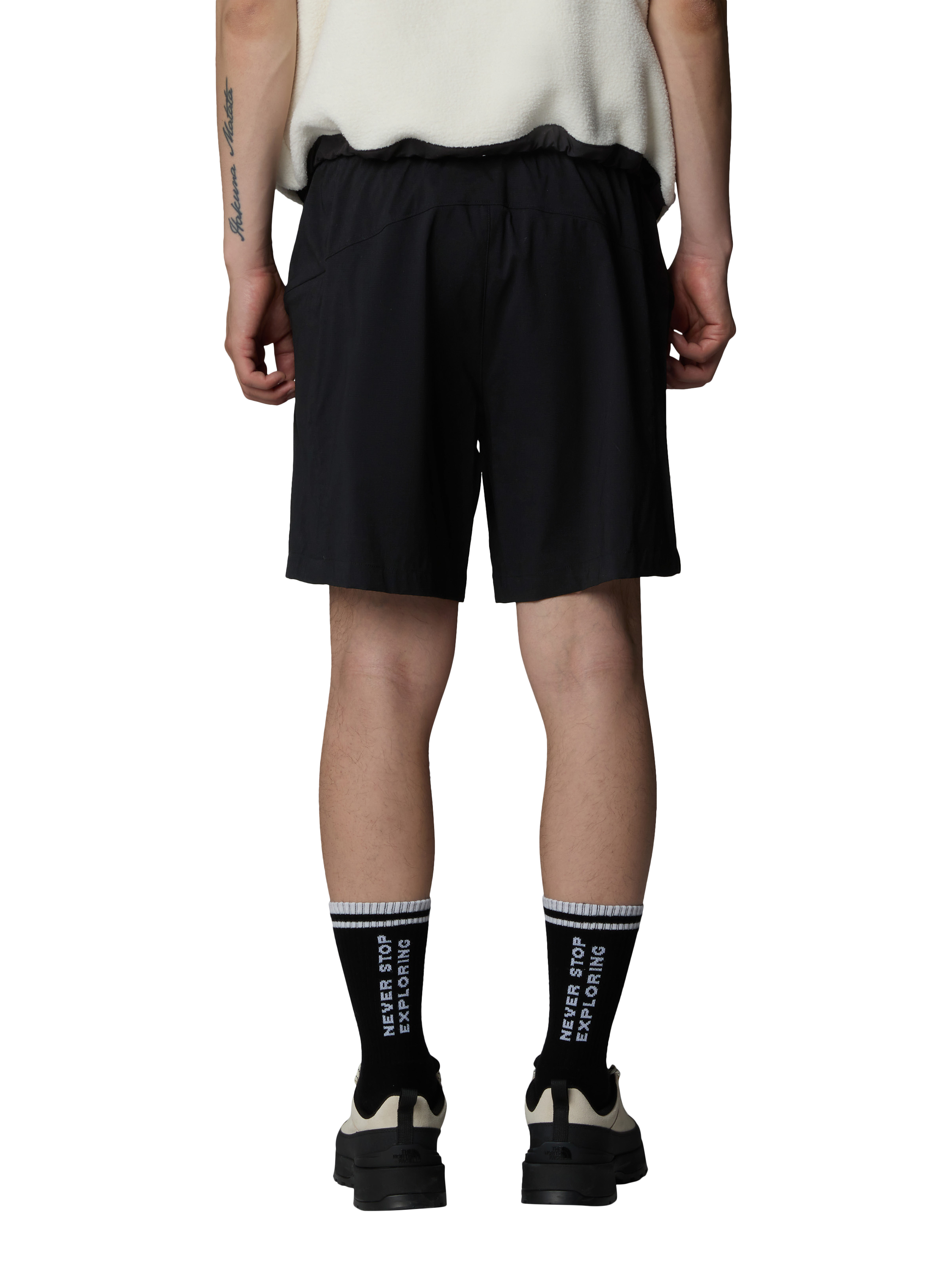 Product image 2 of 3, which shows The North Face Class V Pathfinder Belted Shorts, Black, S
