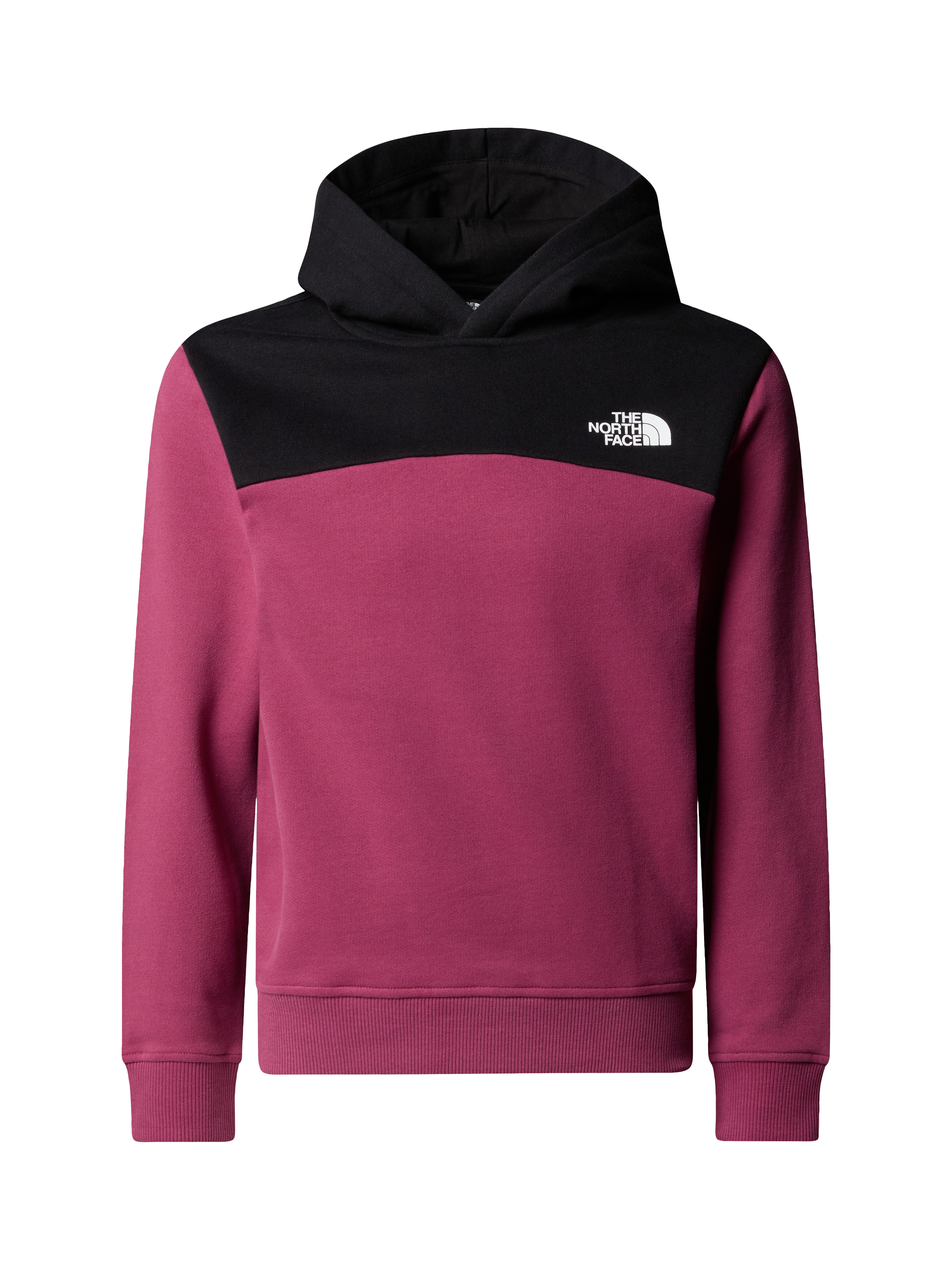 Product image 3 of 4, which shows The North Face Kids' Relaxed Logo Hoodie, Cyber Berry, XS