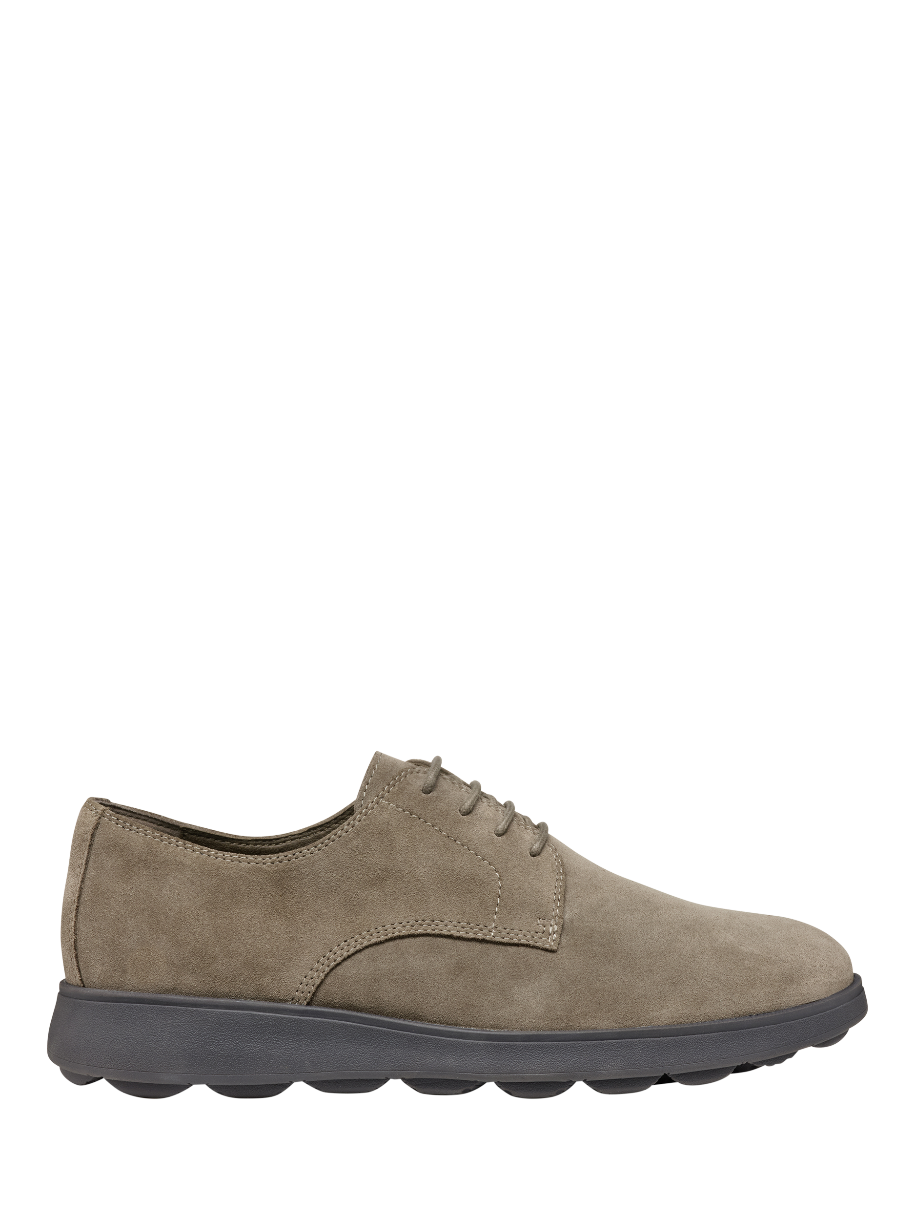 Product image 1 of 6, which shows Geox Spherica EC10 Suede Low Cut City Shoes, Dove Grey, EU39