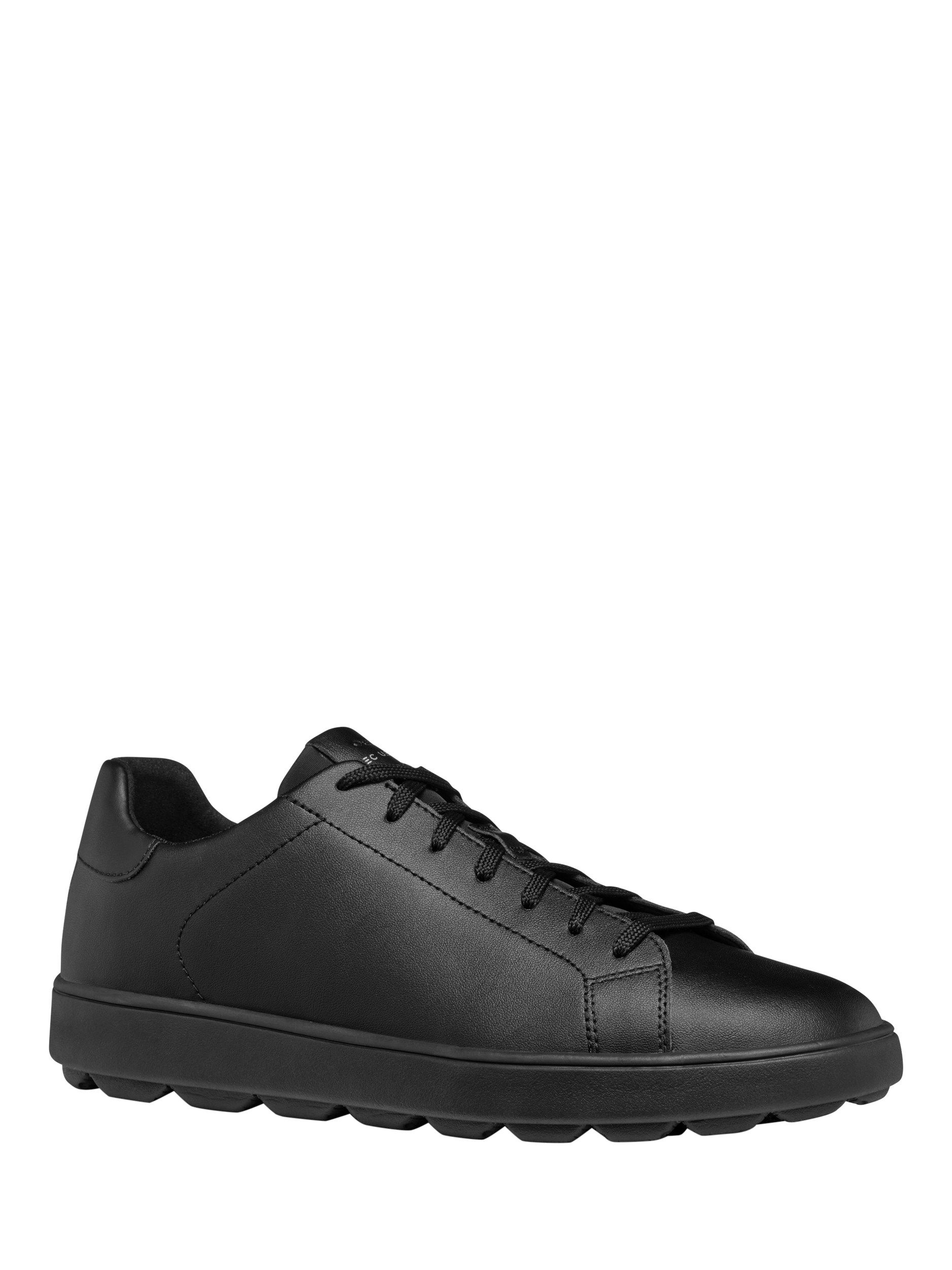 Product image 2 of 6, which shows Geox Spherica ECUB-1 Leather Trainers, Black, EU39