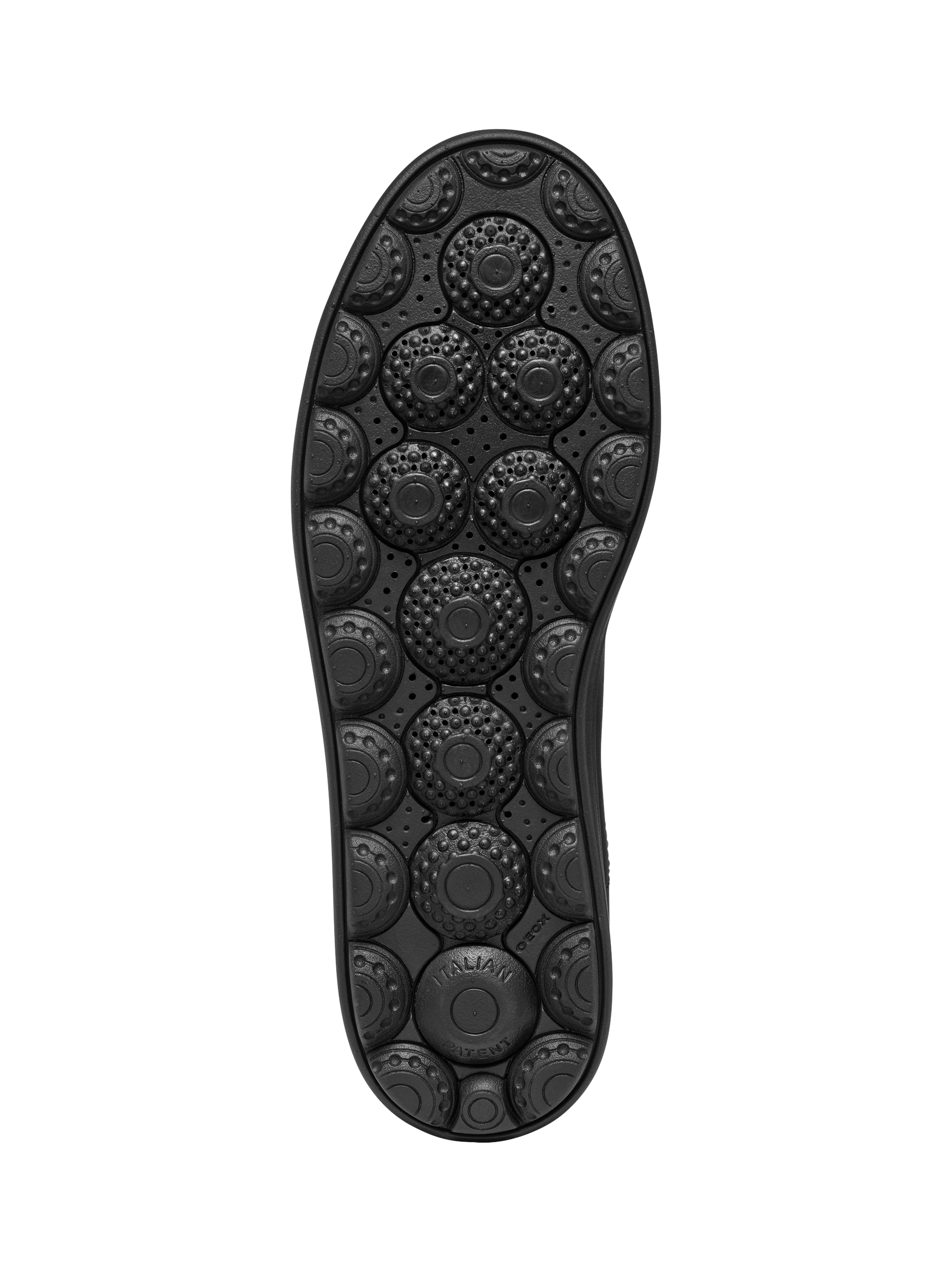 Product image 6 of 6, which shows Geox Spherica ECUB-1 Leather Trainers, Black, EU39