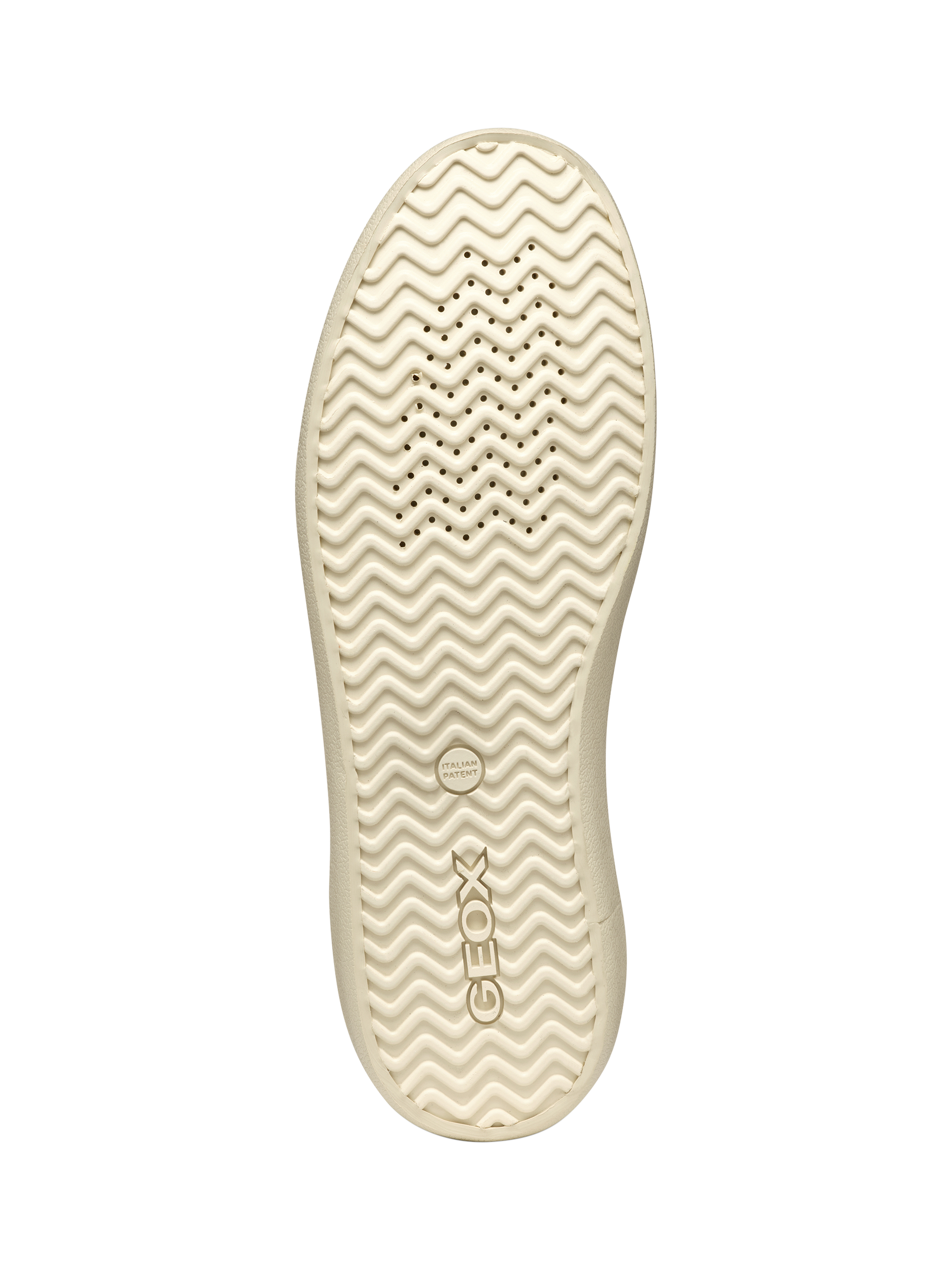 Product image 6 of 6, which shows Geox Affile Leather Low Cut Trainers, Navy/White, EU41