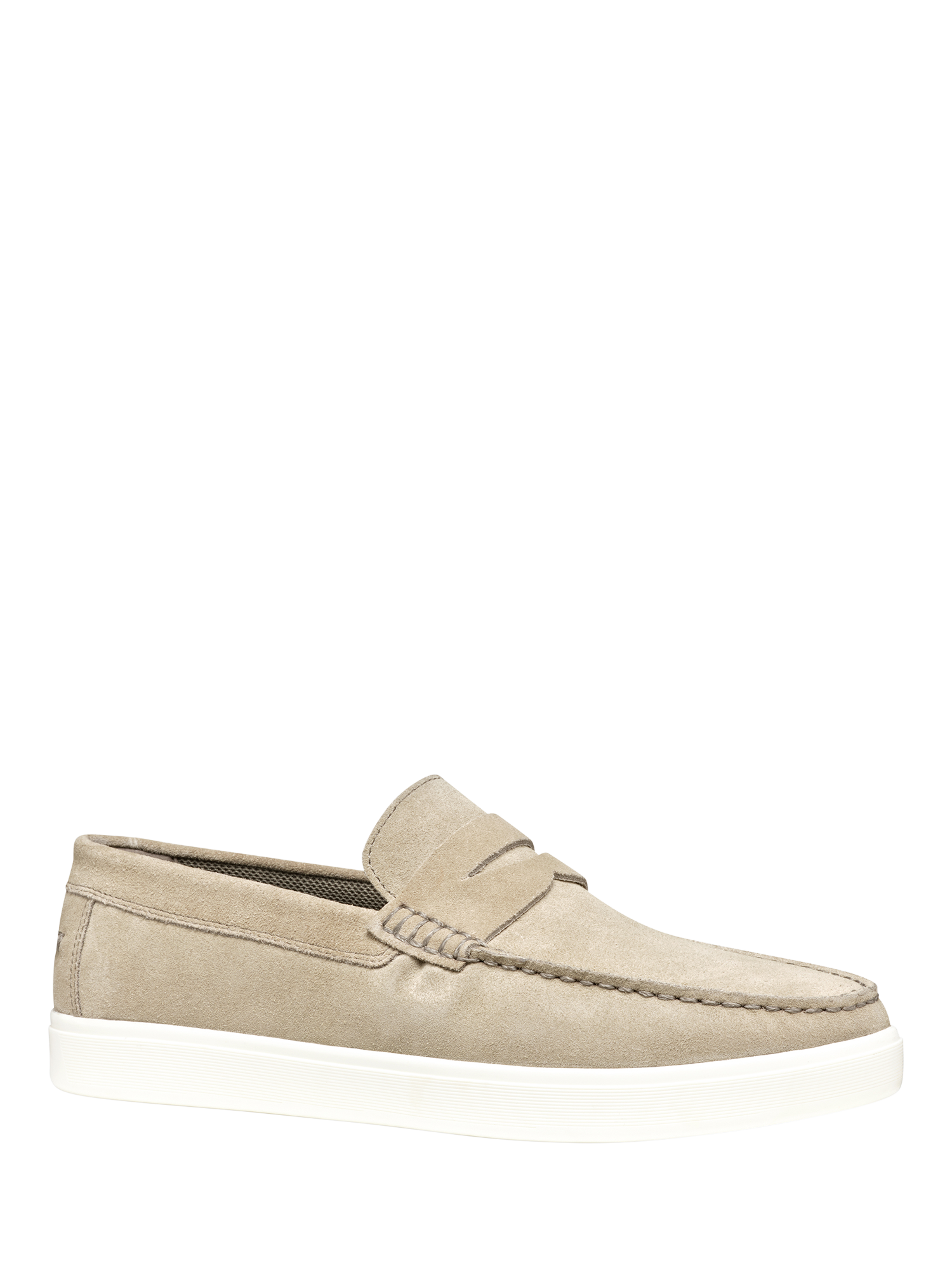 Product image 2 of 6, which shows Geox Avola Suede Loafers, Sand, EU39