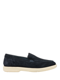 Geox Spherica EC17 Suede Loafers, Dark Navy