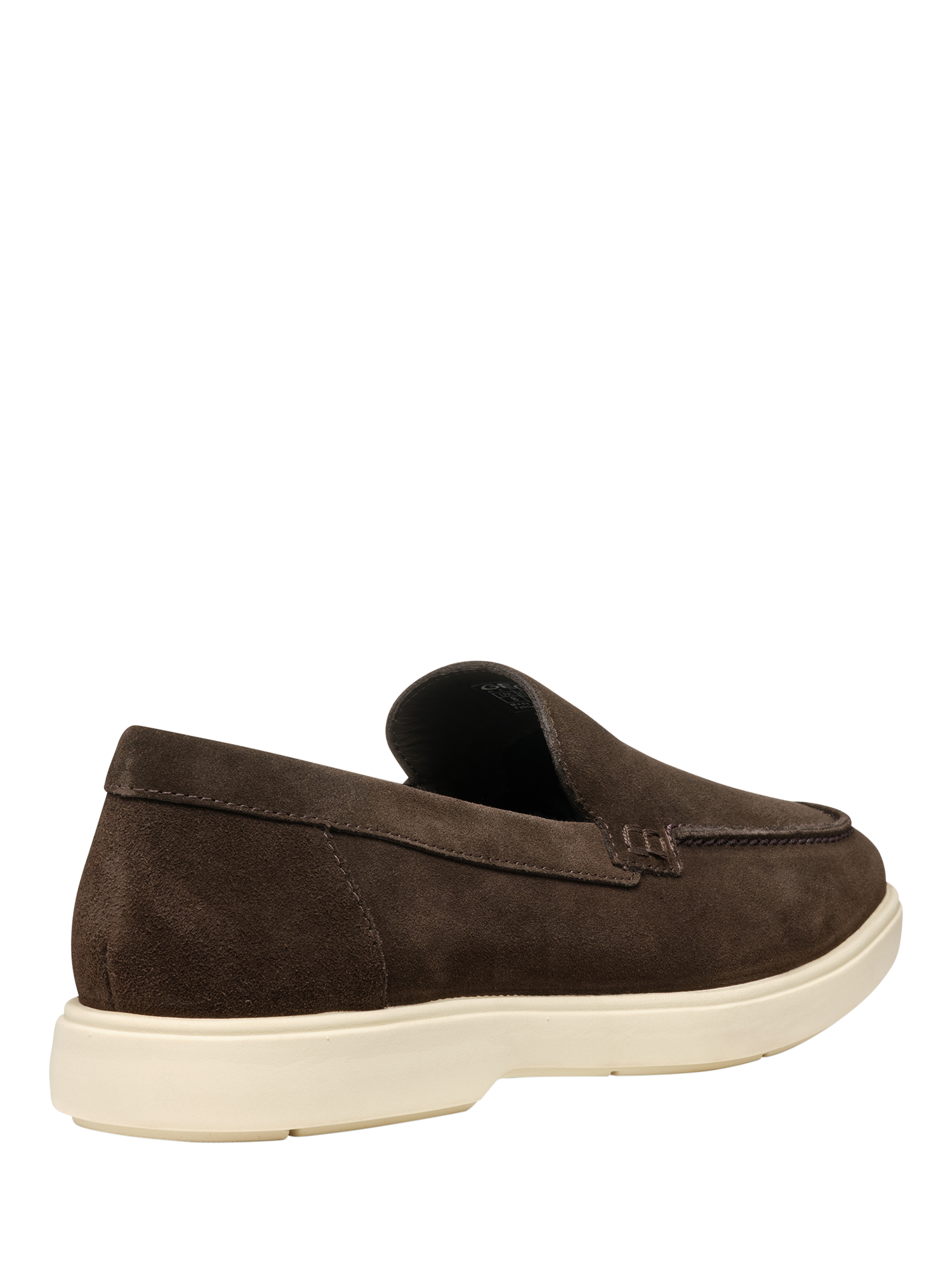Product image 4 of 6, which shows Geox Spherica EC17 Suede Loafers, Dark Brown, EU39