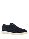 Geox Spherica EC17 Suede Lace Up Trainers