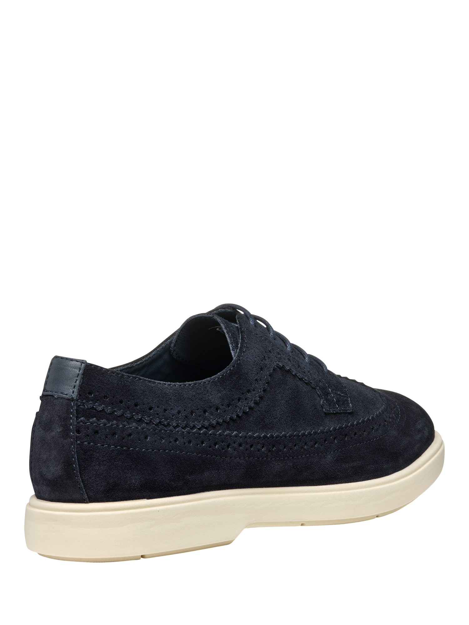 Product image 4 of 6, which shows Geox Spherica EC17 Suede Lace Up Trainers, Dark Navy, EU41