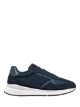 Geox Branthon Suede Blend Lace Up Trainers