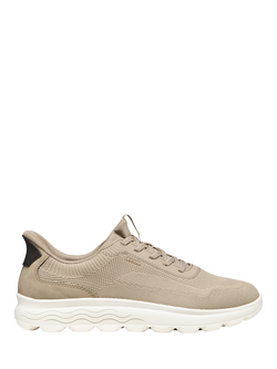 Geox Spherica PLUS Lace Up Trainers, Sand