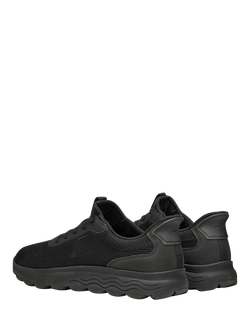 Geox Spherica PLUS Lace Up Trainers, Black