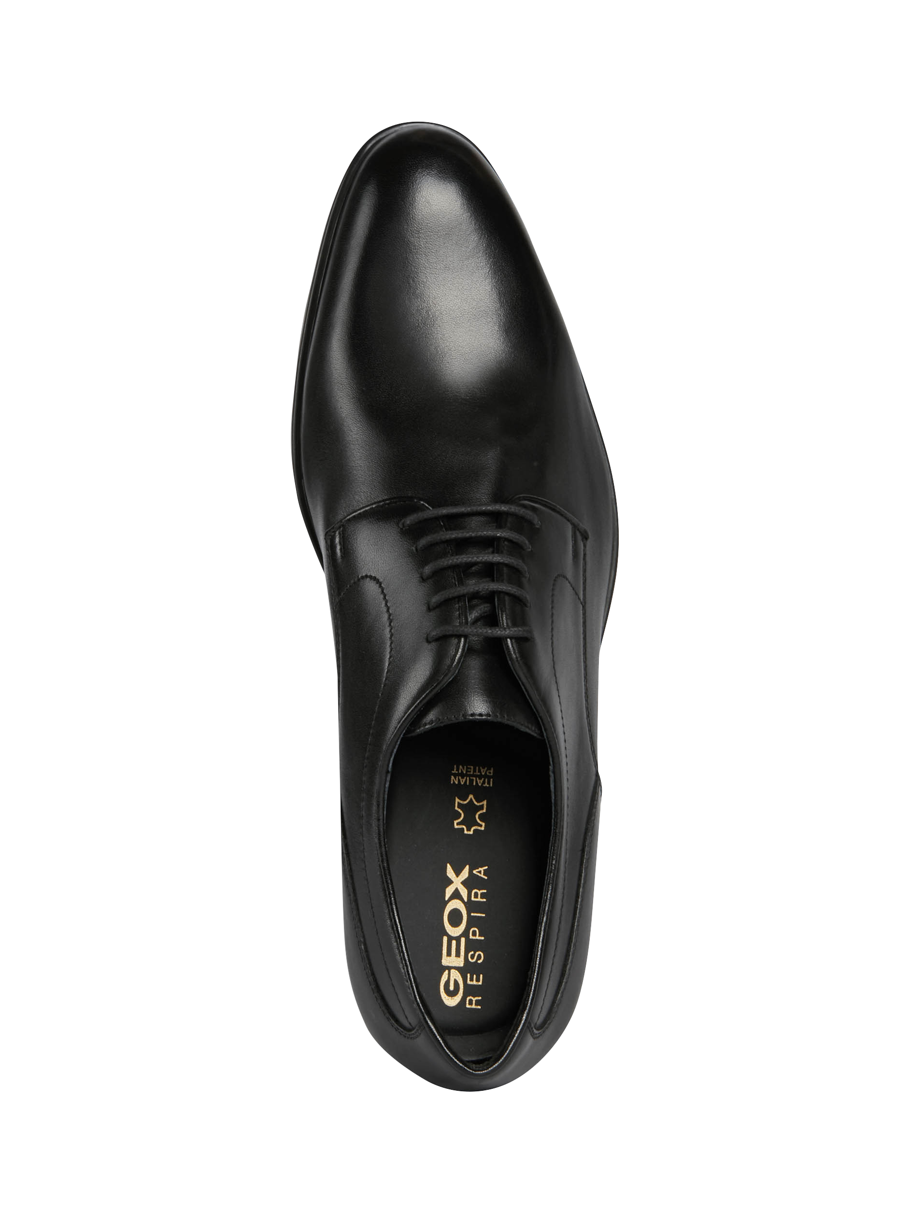 Product image 5 of 6, which shows Geox Jacopo Leather Lace Up Shoes, Black, EU39