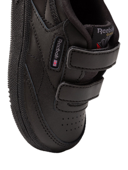 Reebok Kids' Club C 2.0 Trainers, Black - view 2, Black