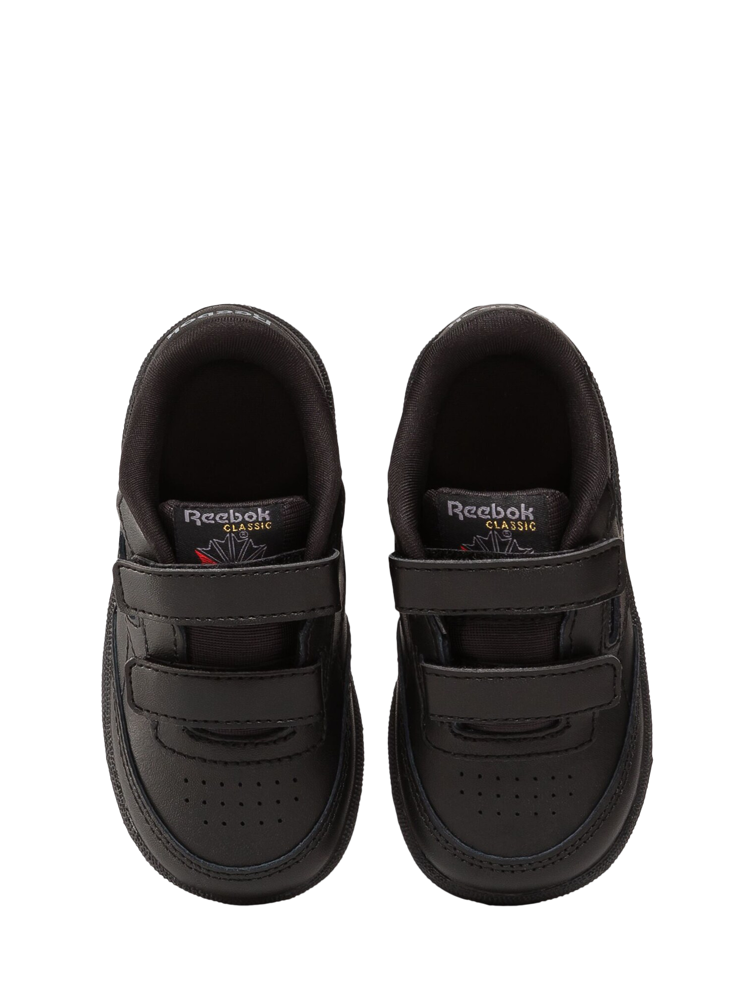 Product image 3 of 7, which shows Reebok Kids' Club C 2.0 Trainers, Black, 4 Jnr