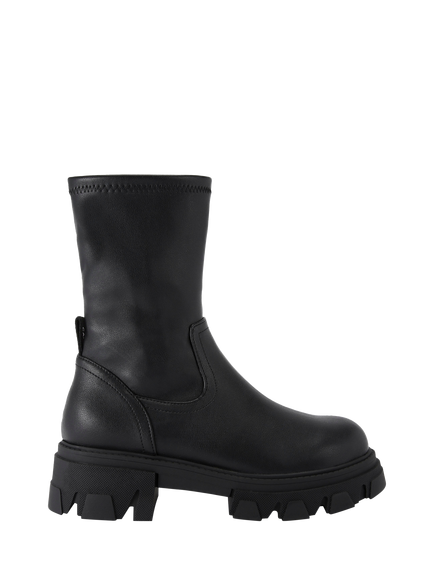 Carvela Explorer Sock Chunky Ankle Boots, Black, Black