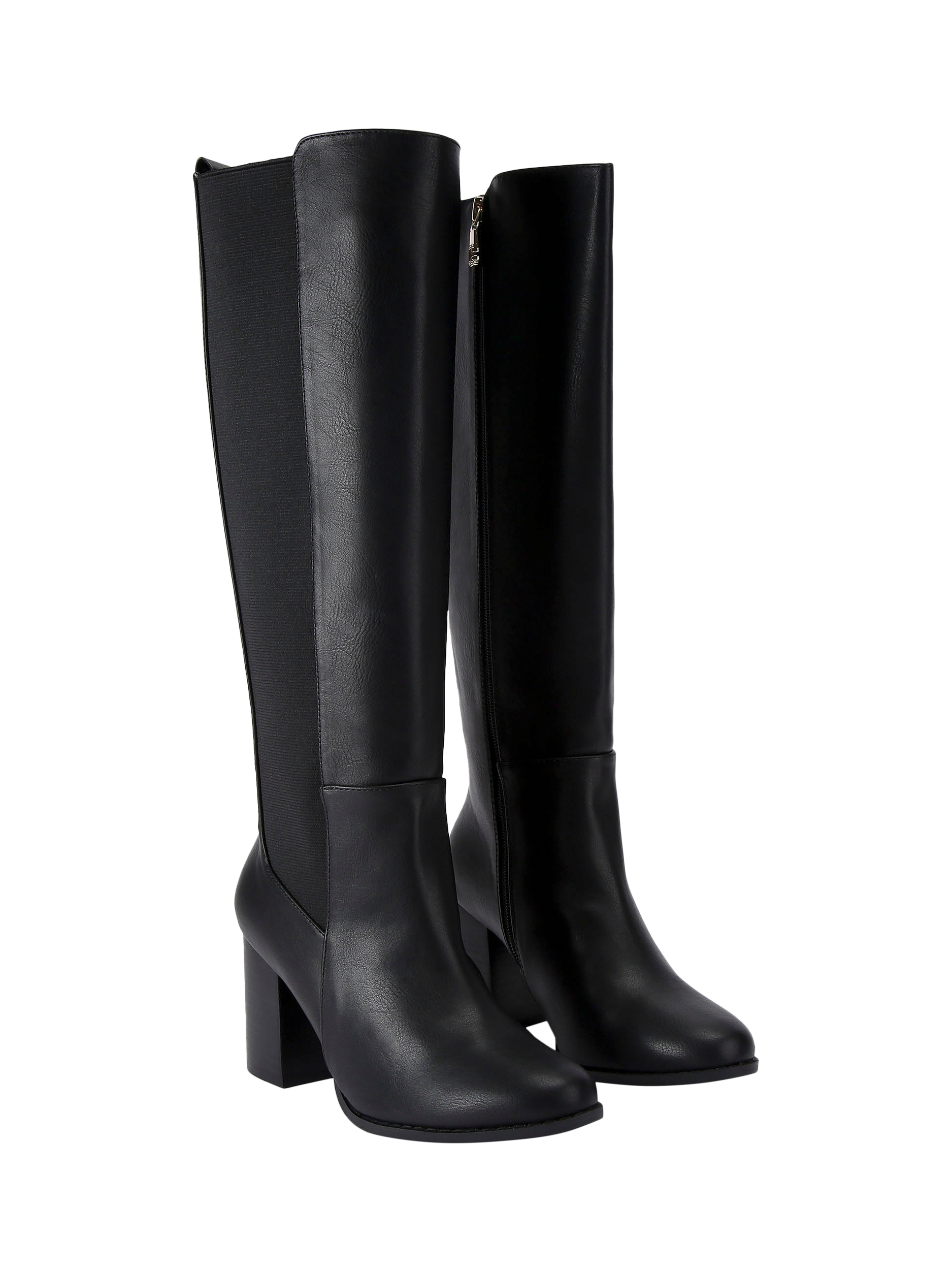 Product image 3 of 4, which shows Carvela Toodle Knee High Boots, Black, 3