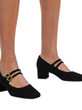 Carvela Harp Mary Jane Courts, Black