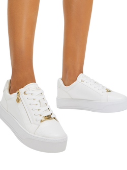 Carvela Statement Zip Trainers - view 2, White