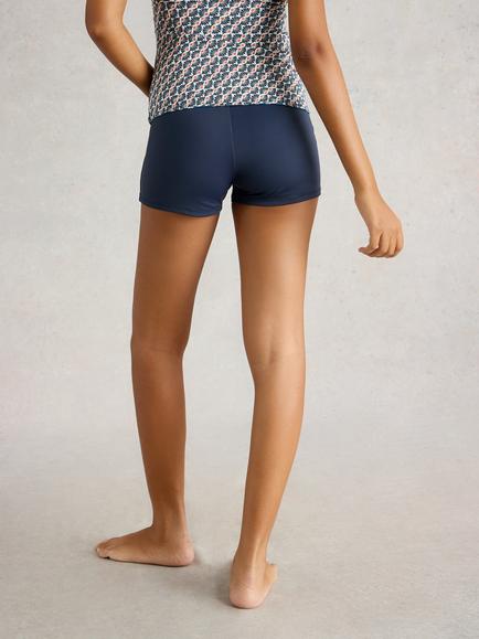 White Stuff Bay Swim Shorts, Navy/Multi - view 2, Navy/Multi