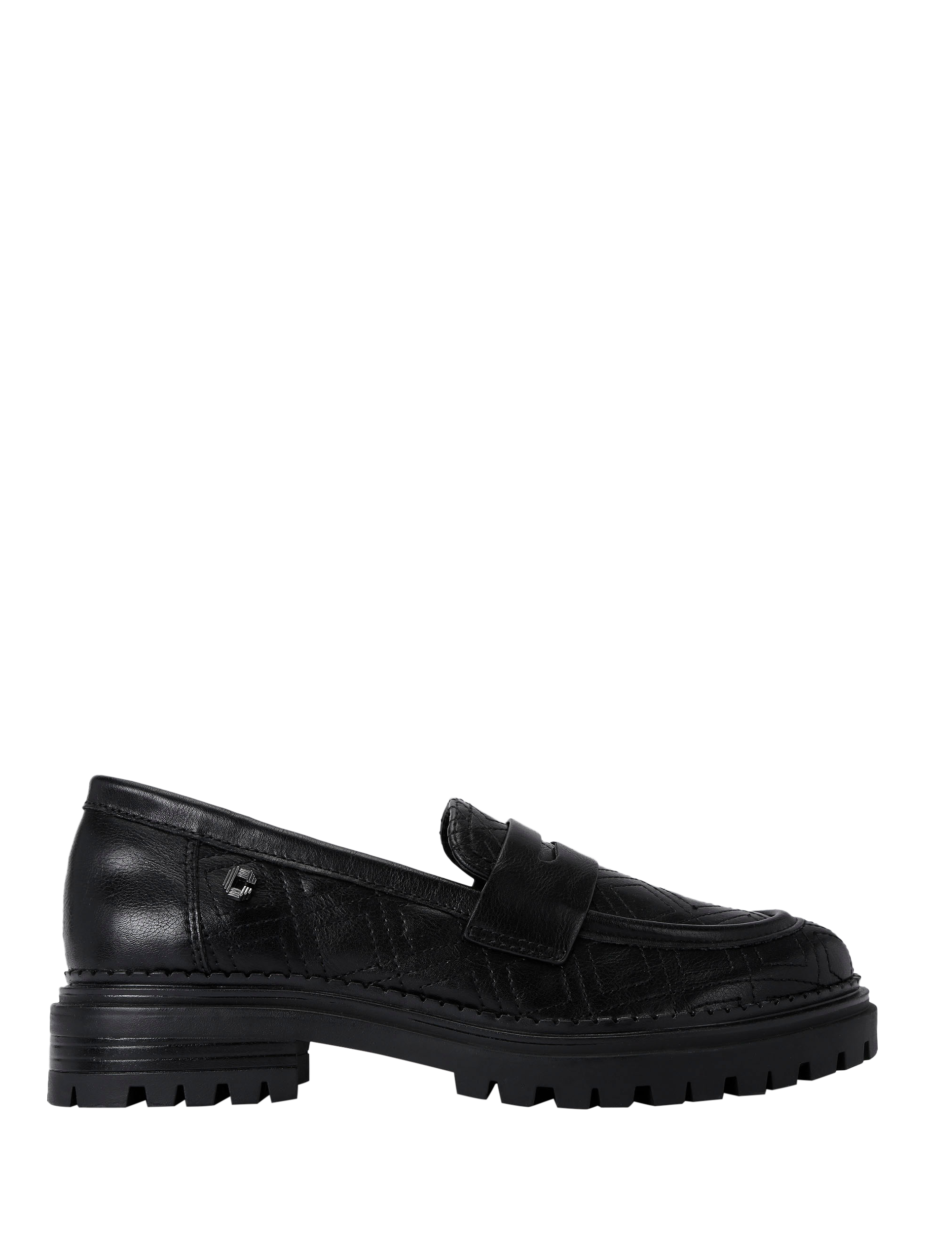 Carvela Caution Chunky Loafers, Black