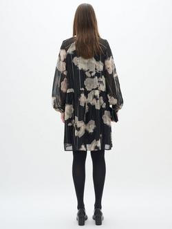 InWear Darva Floral Stripe Dress, Granite - view 2, Granite