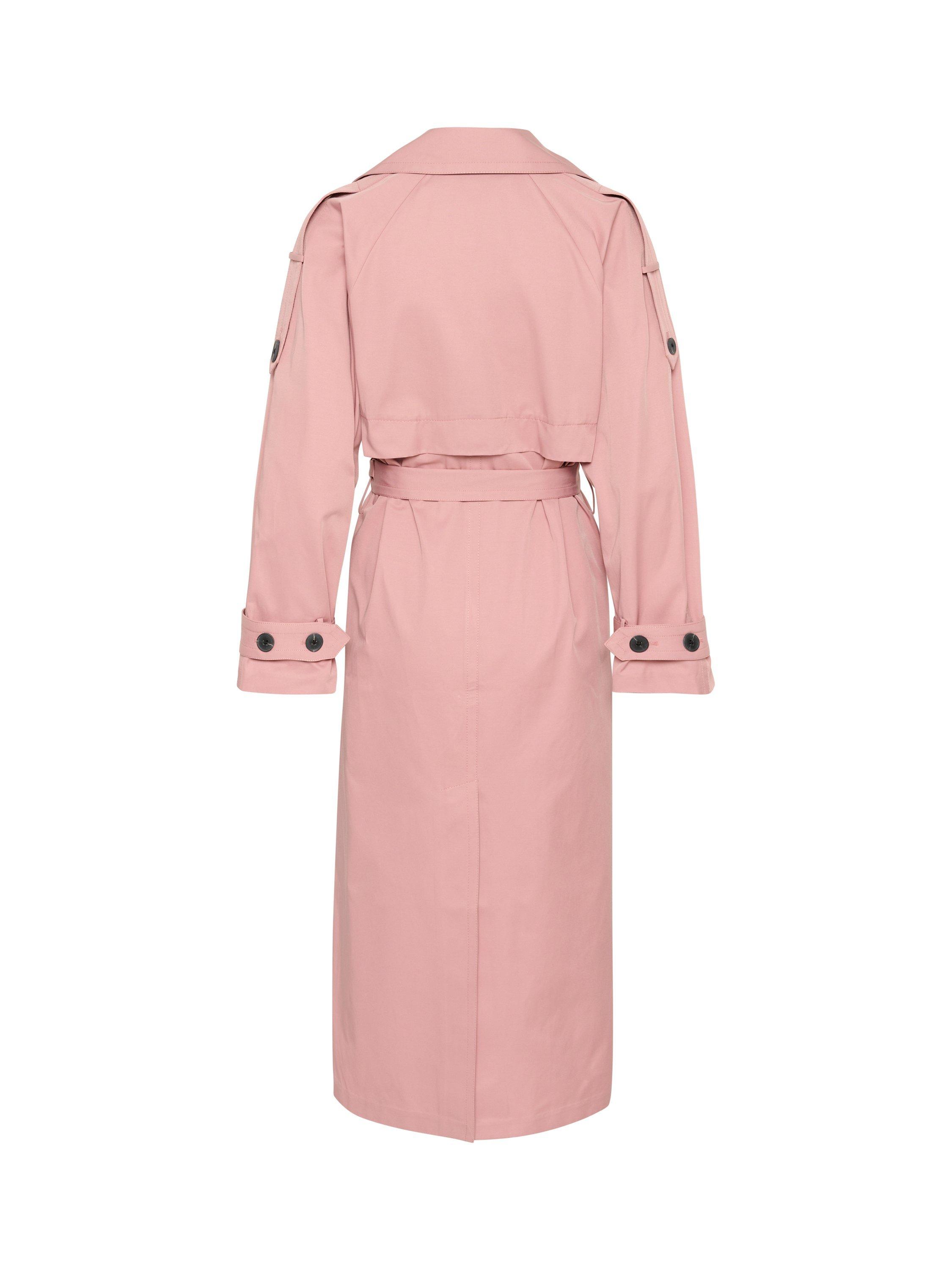 Product image 6 of 6, which shows InWear Umaya Belted Trench Coat, Pink, 12