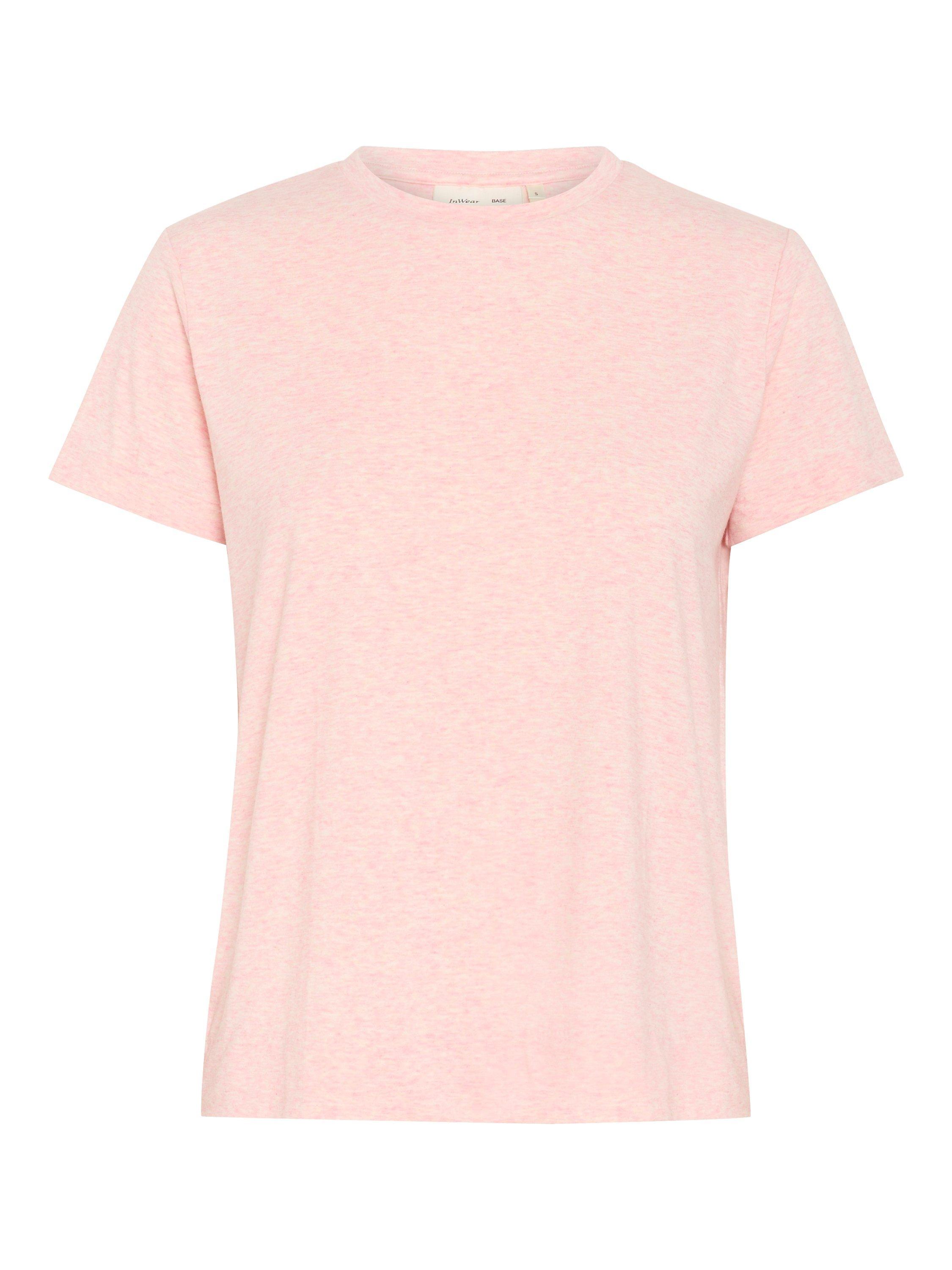 InWear Uta Melange T-Shirt, Pink Melange