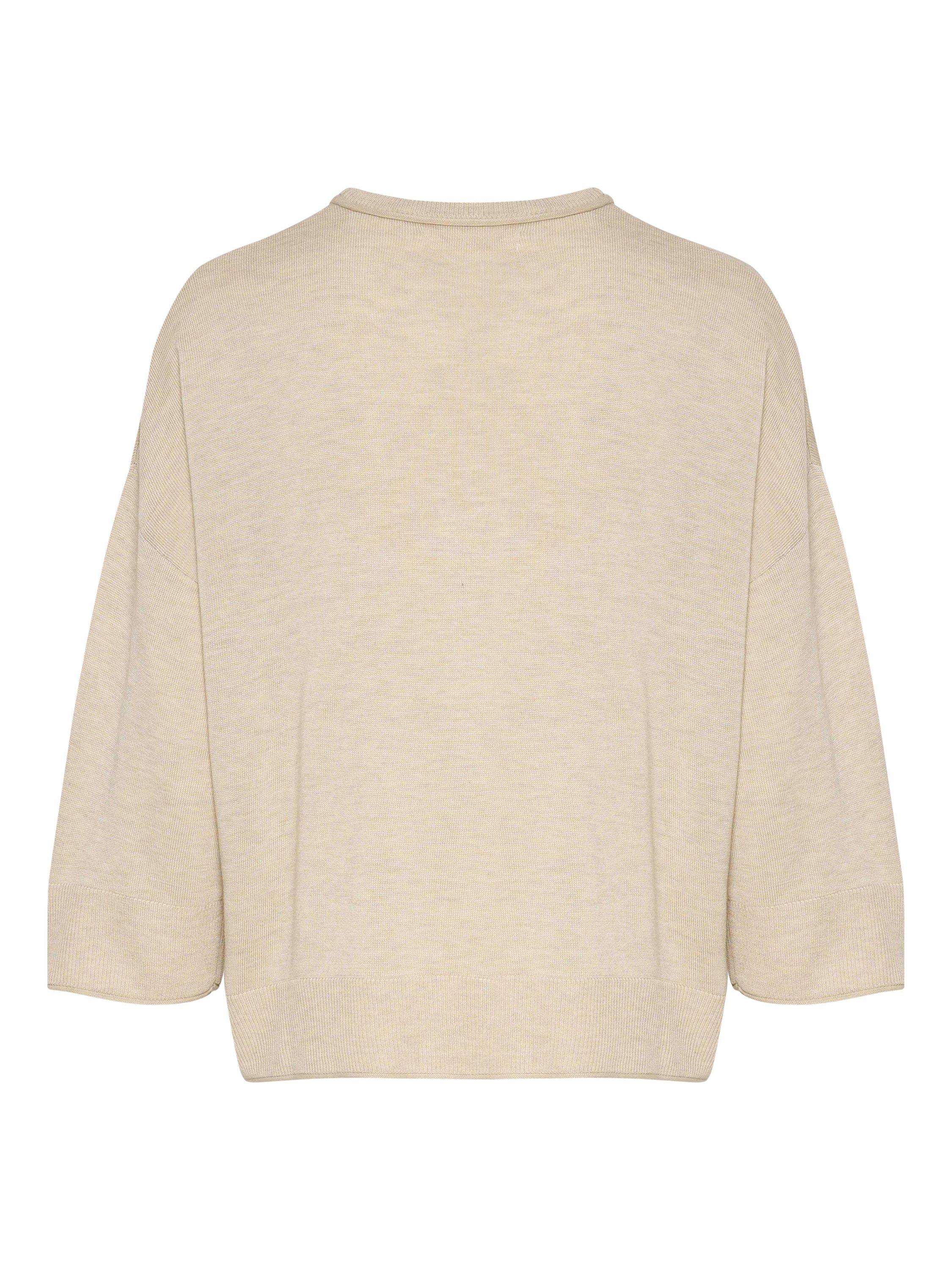 Product image 5 of 5, which shows InWear Ilze Round Neck Jumper, Haze Melange, S