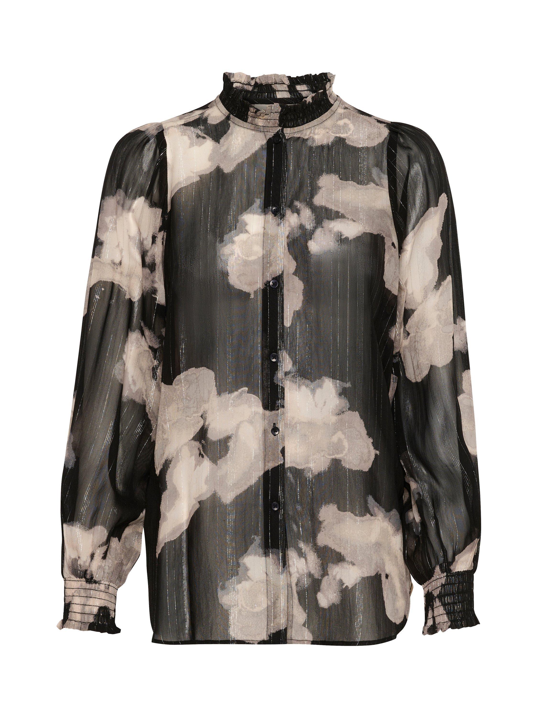 Product image 1 of 2, which shows InWear DarvaI Shirt, Granite/Mist, 10
