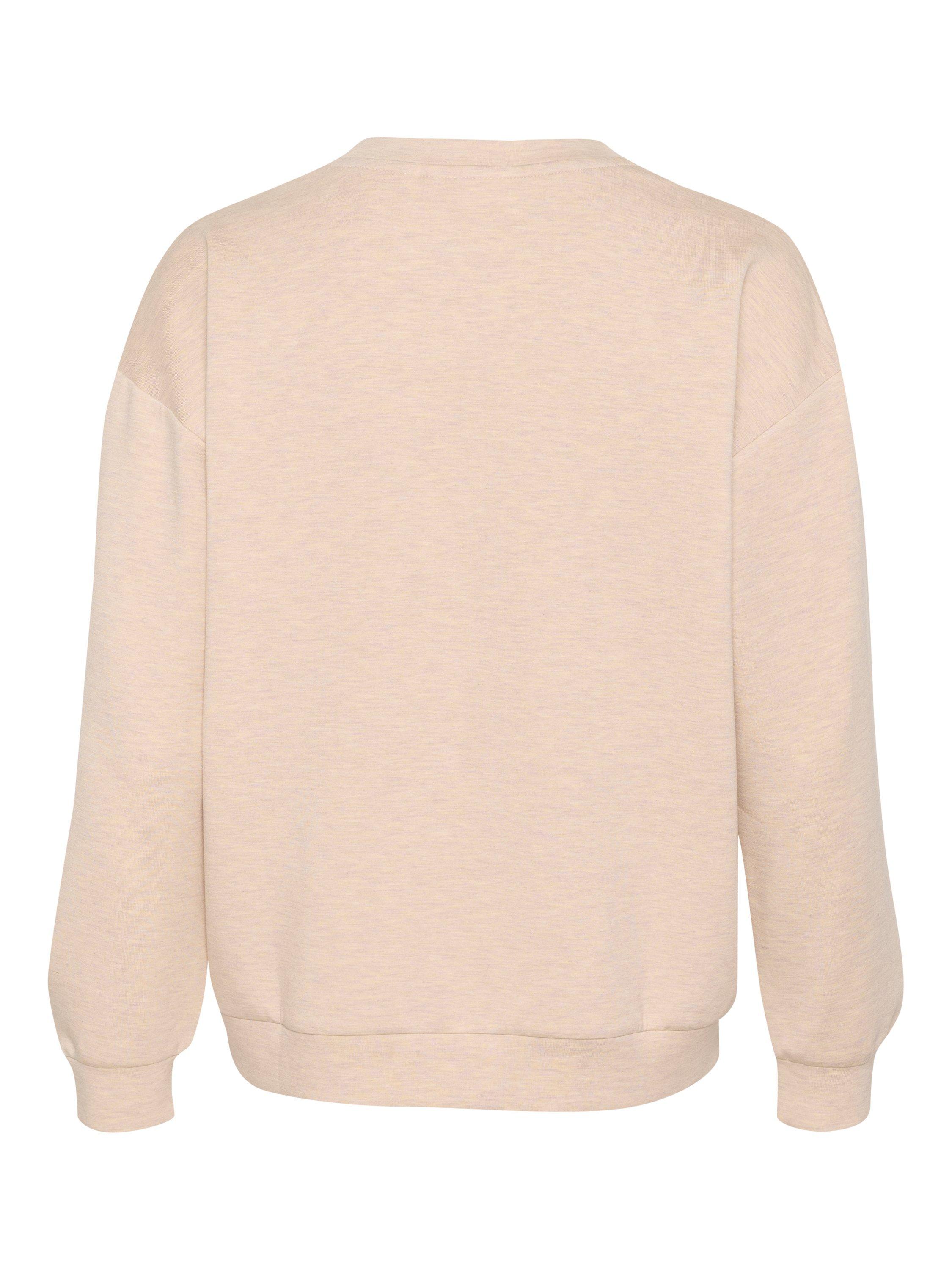 Product image 6 of 6, which shows InWear Laicent Logo Sweatshirt, Vanilla Melange, S