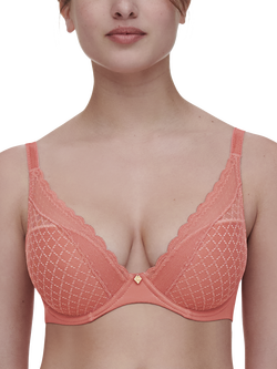 Chantelle Norah Chic Plunge T-Shirt Bra, Rose Canyon