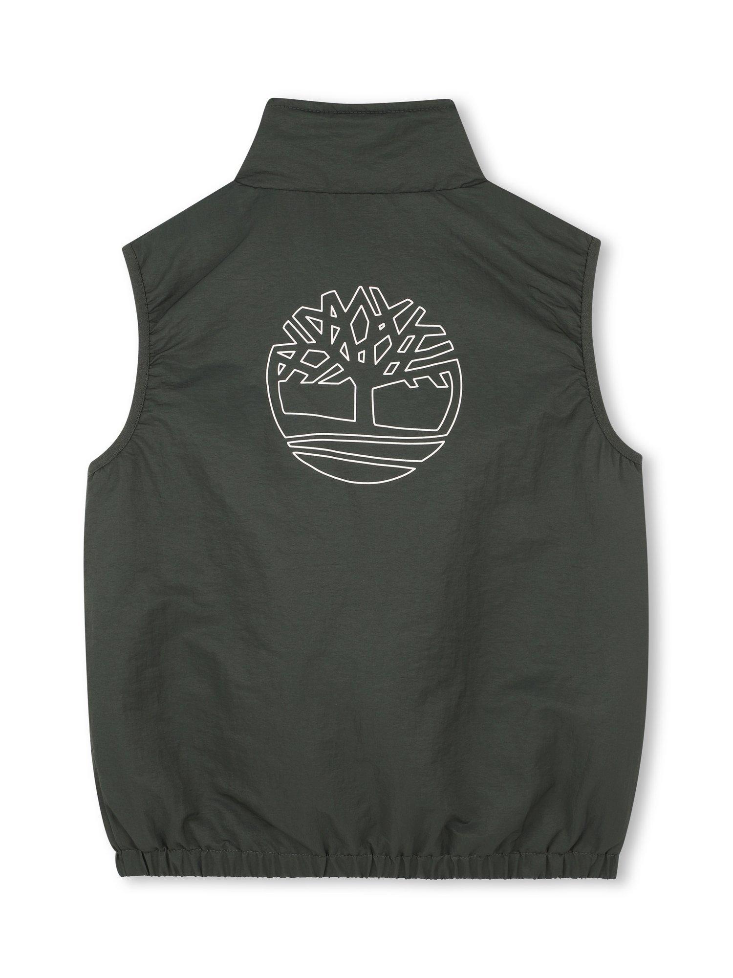 Product image 2 of 2, which shows Timberland Kids' Light Puffer Gilet, Green, 4 years