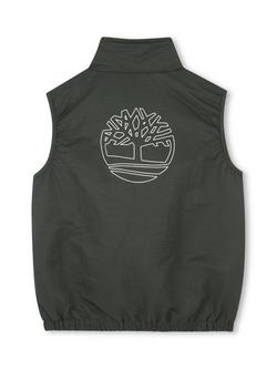 Timberland Kids' Light Puffer Gilet - view 2, Green