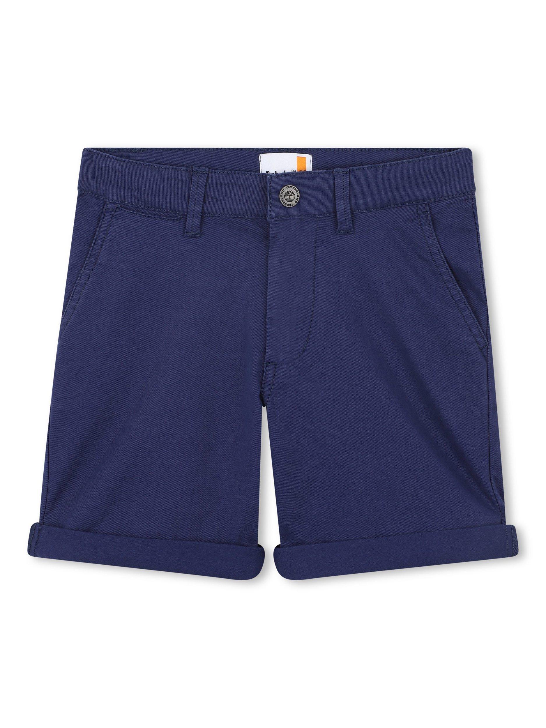 Product image 1 of 2, which shows Timberland Kids' Chino Bermuda Shorts, Medieval Blue, 4 years