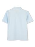 Timberland Kids' Pique Cotton Polo Shirt, Pale Blue