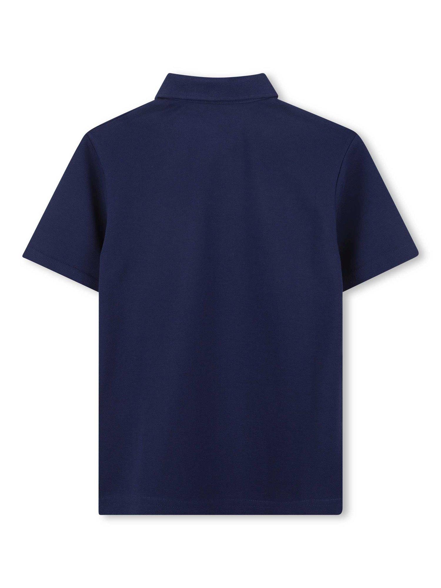 Product image 2 of 2, which shows Timberland Kids' Pique Cotton Polo Shirt, Medieval Blue, 5 years