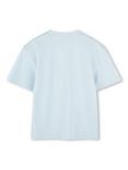 Timberland Kids' Logo Loose Fit T-Shirt, Pale Blue, Pale Blue