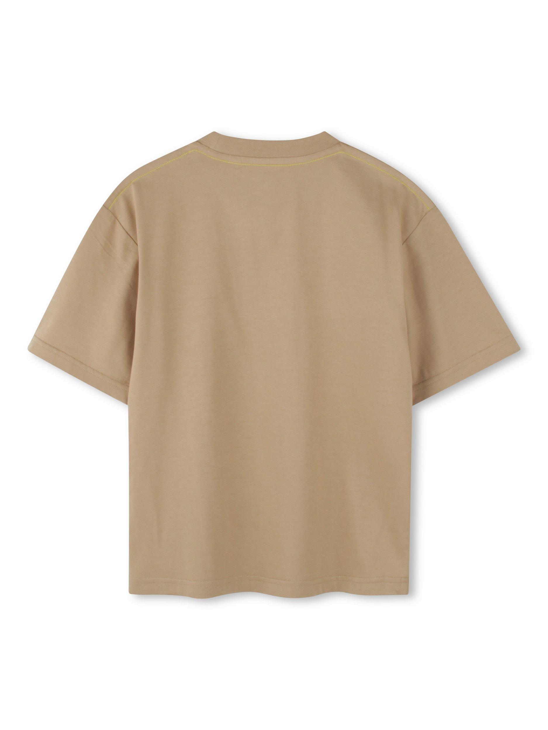 Product image 2 of 2, which shows Timberland Kids' Logo T-Shirt, Dark Stone, 8 years
