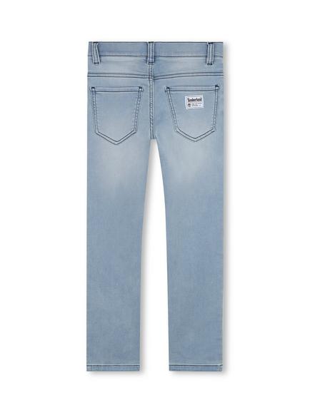 Timberland Kids' Slim Fit Jeans, Bleach Blue - view 2, Bleach Blue