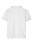Timberland Baby Pique Cotton Polo Shirt, White