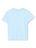 Timberland Kids' Cotton Short Sleeved T-Shirt, Pale Blue