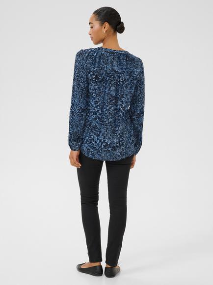 KAFFE Pollie Abstract Top, Multi - view 2, Multi