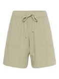 KAFFE KAnaya Liah Cotton Shorts, Seagrass