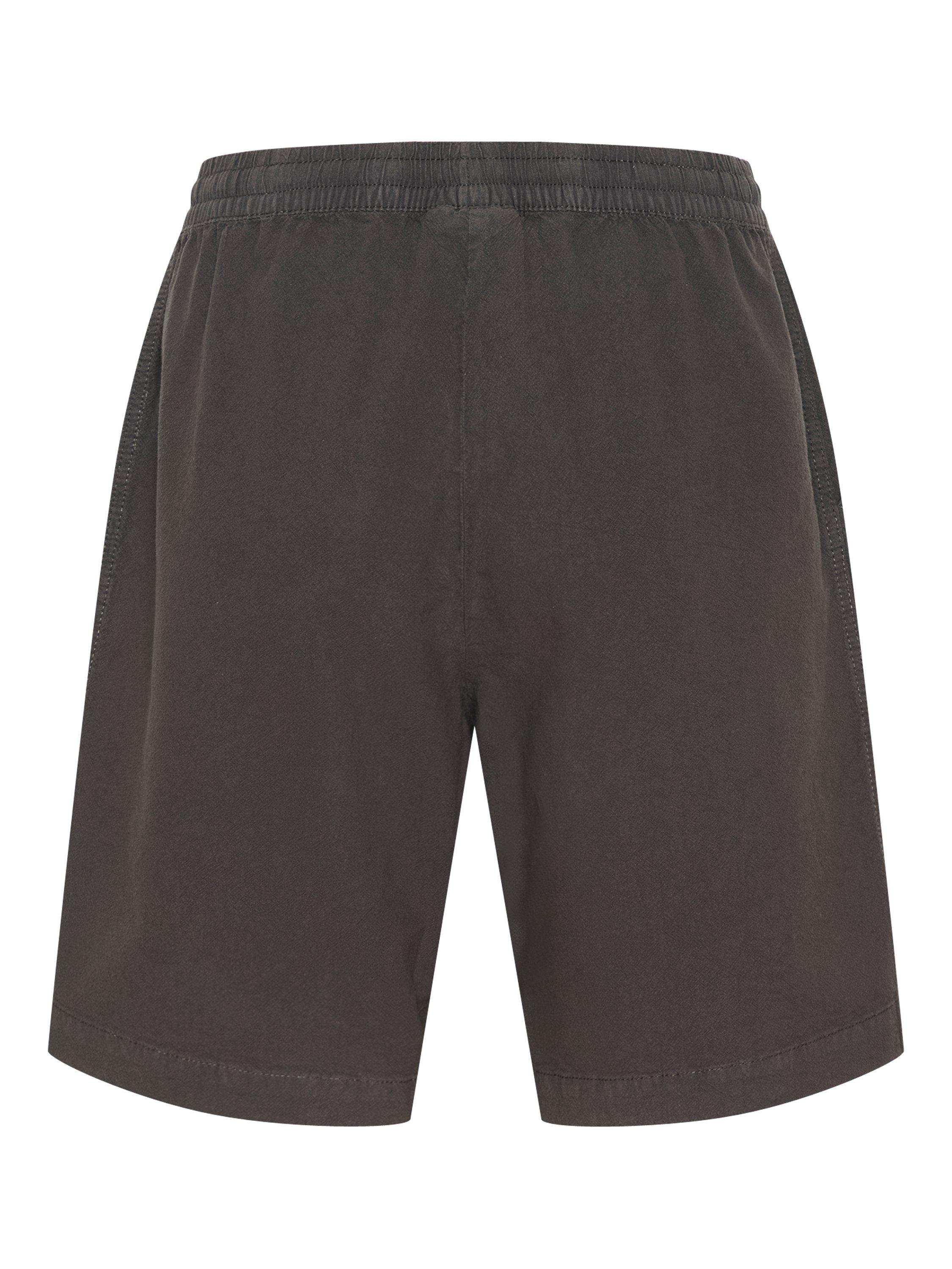 Product image 6 of 6, which shows KAFFE KAnaya Liah Cotton Shorts, Black Oyster, 8